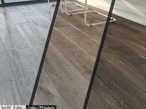 ariana legend brown grey sand set 03 3D Model