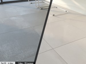 ariana concrea grey white set 01 Modèle 3D