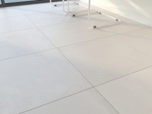 ariana concrea grey white set 01 3D 模型