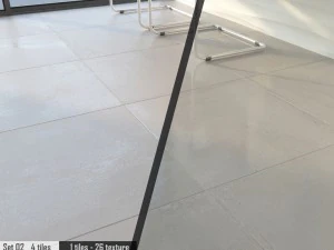 ariana concrea silver bone set 02 3D Model