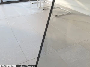 set tulang perak ariana concrea 06 Model 3D