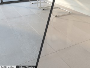 ariana concrea silver bone set 06 Model 3D