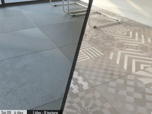 ariana concrea immagina fluido ardesia set 09 Modello 3D