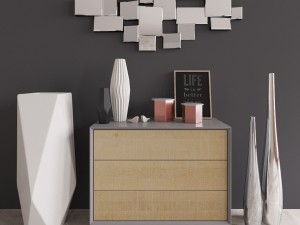 commode with decor maisons du monde Modelo 3D