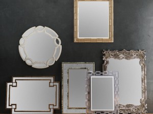horchow mirrors set 02 3D मॉडल