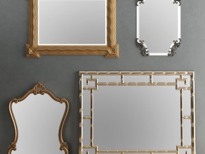 mirror collection set 04 3D Model