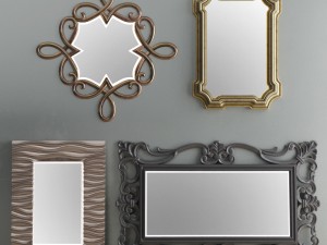 mirror collection set 05 3D मॉडल