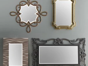 mirror collection set 05 3D Model