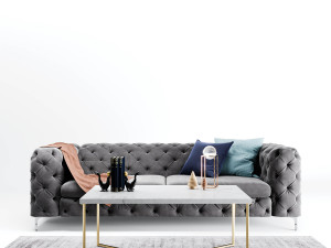 kogut chesterfield sofa 3D Model