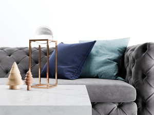 kogut chesterfield sofa 3D Model