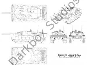 तेंदुआ 2 ए5 - ए6 - एमबीटी 3D मॉडल