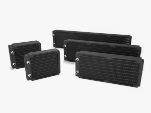 120mm pc water-liquid cooling radiators 3D Model