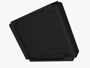 120mm pc water-liquid cooling radiators 3D Модель