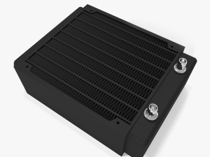 120mm pc water-liquid cooling radiators 3D Модель