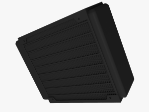 120mm pc water-liquid cooling radiators 3D Модель