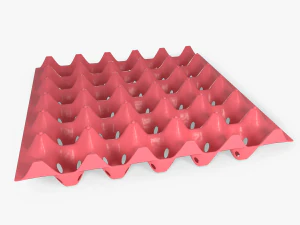 bandeja de huevos apilable Modelo 3D