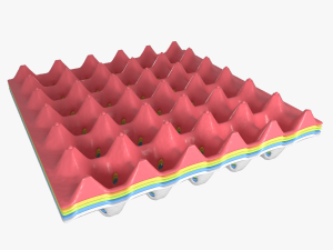 stackable egg tray 3Dモデル