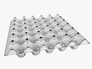 stackable egg tray 3Dモデル