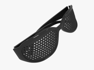pinhole glasses 3D Model