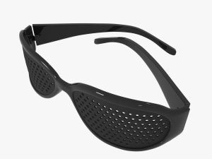 pinhole glasses 3D Model