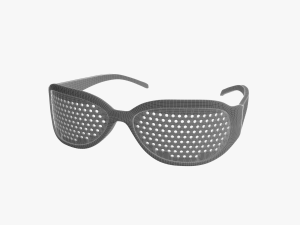 pinhole glasses 3D Model