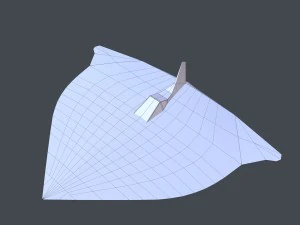 spaceship angel 3D Model