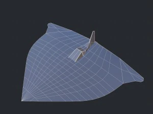 spaceship angel 3D Model