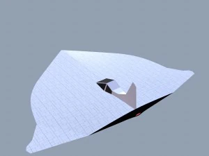 spaceship angel 3D Model