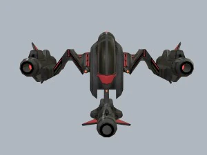 spaceship wr 3D Model