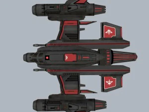 spaceship wr 3D Model