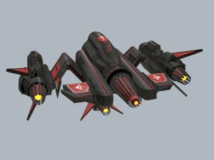 spaceship wr 3D Model