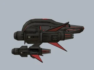 spaceship wr 3D Model