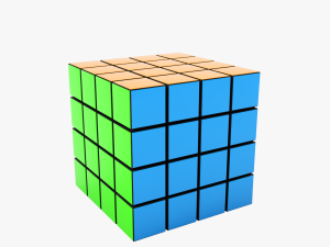rubiks cube 3D Model