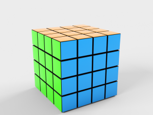 rubiks cube Modelo 3D