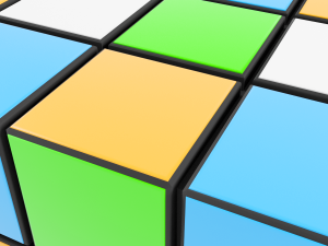 rubiks cube Modelo 3D