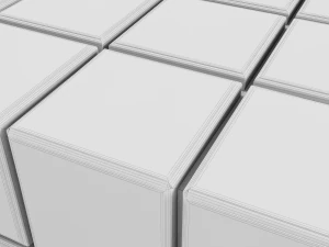 rubiks cube 3D Model