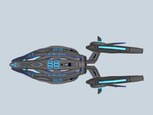 spaceship vr 3D Model