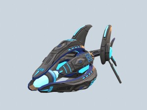 spaceship vr 3D Model