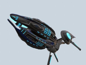 spaceship vr 3D Model