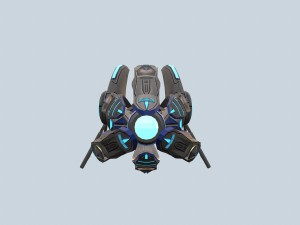 spaceship vr 3D Model
