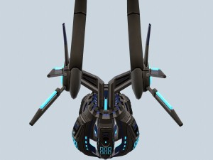 spaceship vr 3D Model