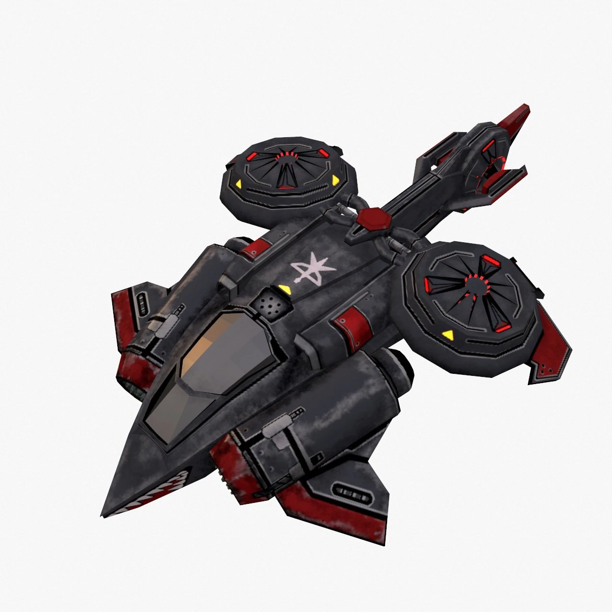 spaceship shee 3D Model .c4d .max .obj .3ds .fbx .stl .blend 