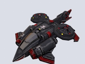 spaceship shee Model 3D