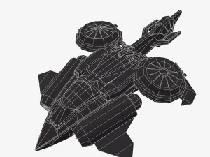 spaceship shee 3D Model