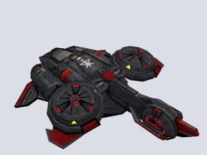 spaceship shee 3D Model