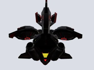 spaceship shee 3D Model