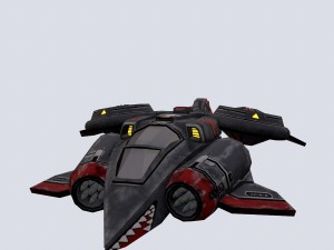 spaceship shee Model 3D