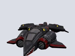 spaceship shee 3D Model