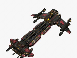 spaceship lok 3D Model
