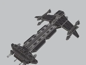 spaceship lok 3D Model